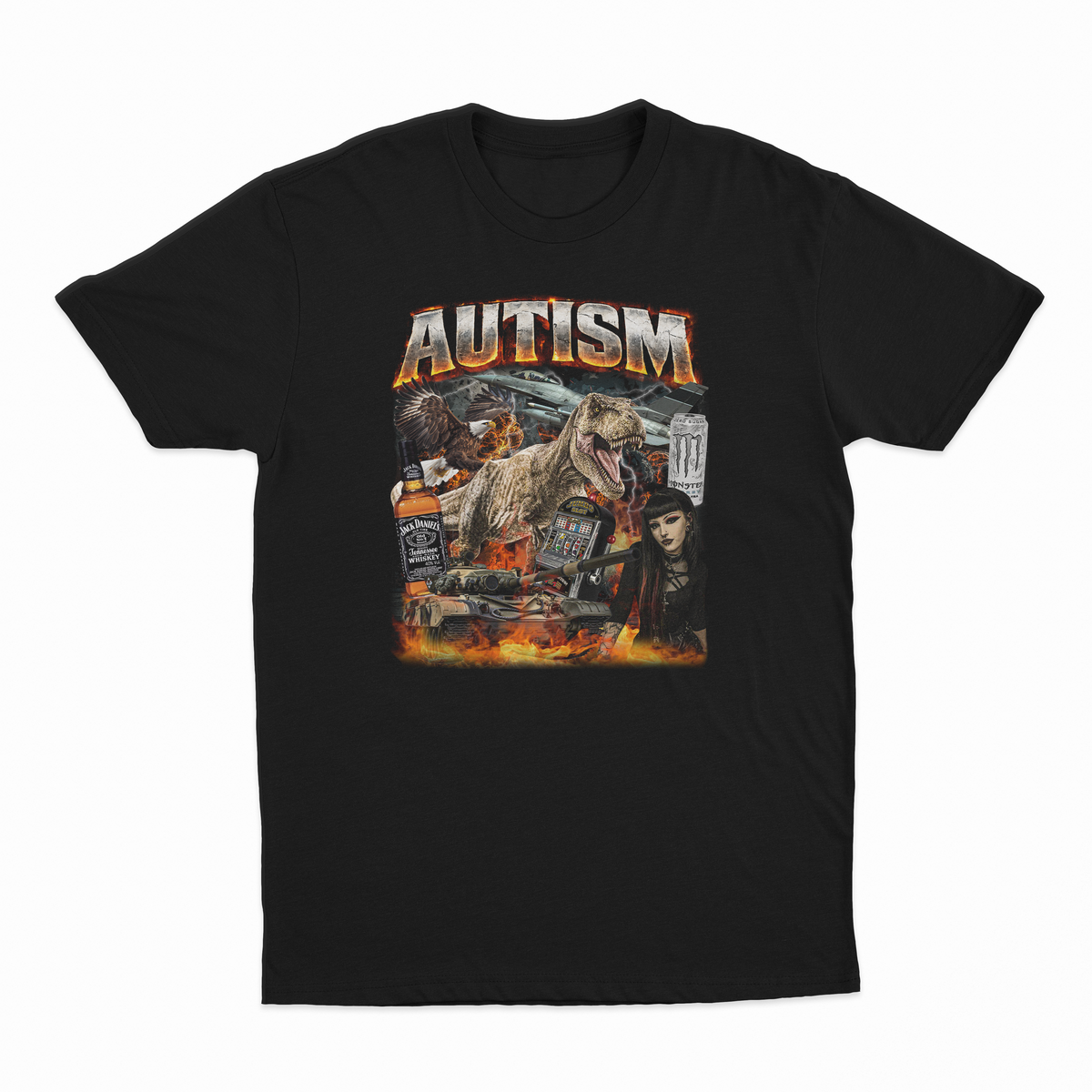 Autism Vintage Rap T-Shirt