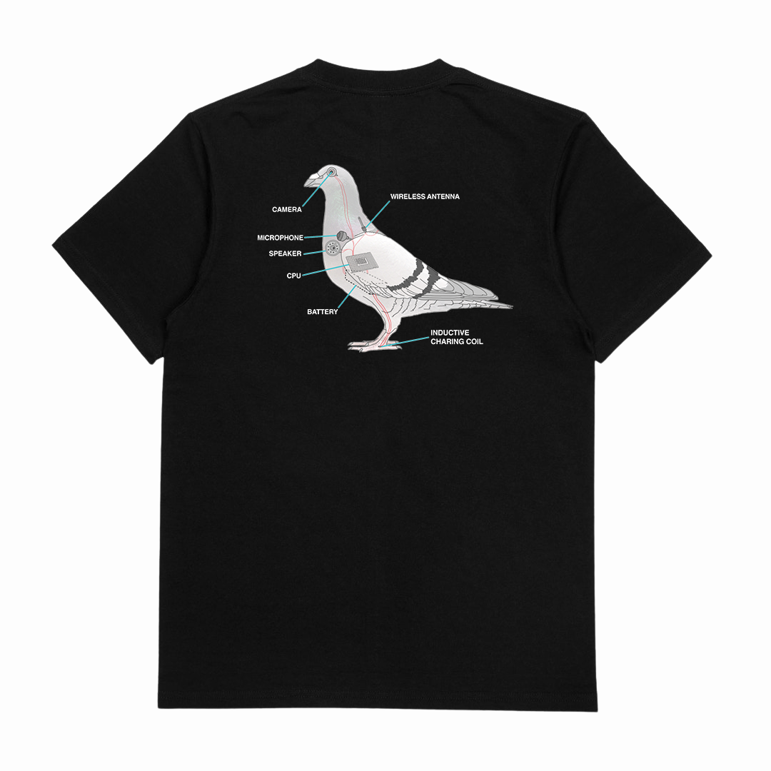 Bird Diagram T-Shirt (Backprint)