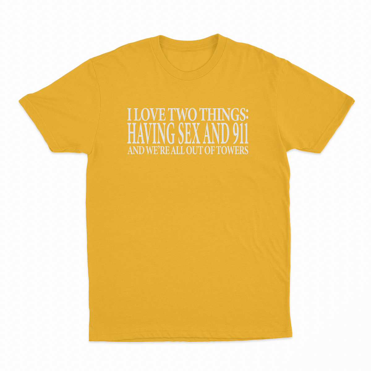 I Love Two Things T-Shirt