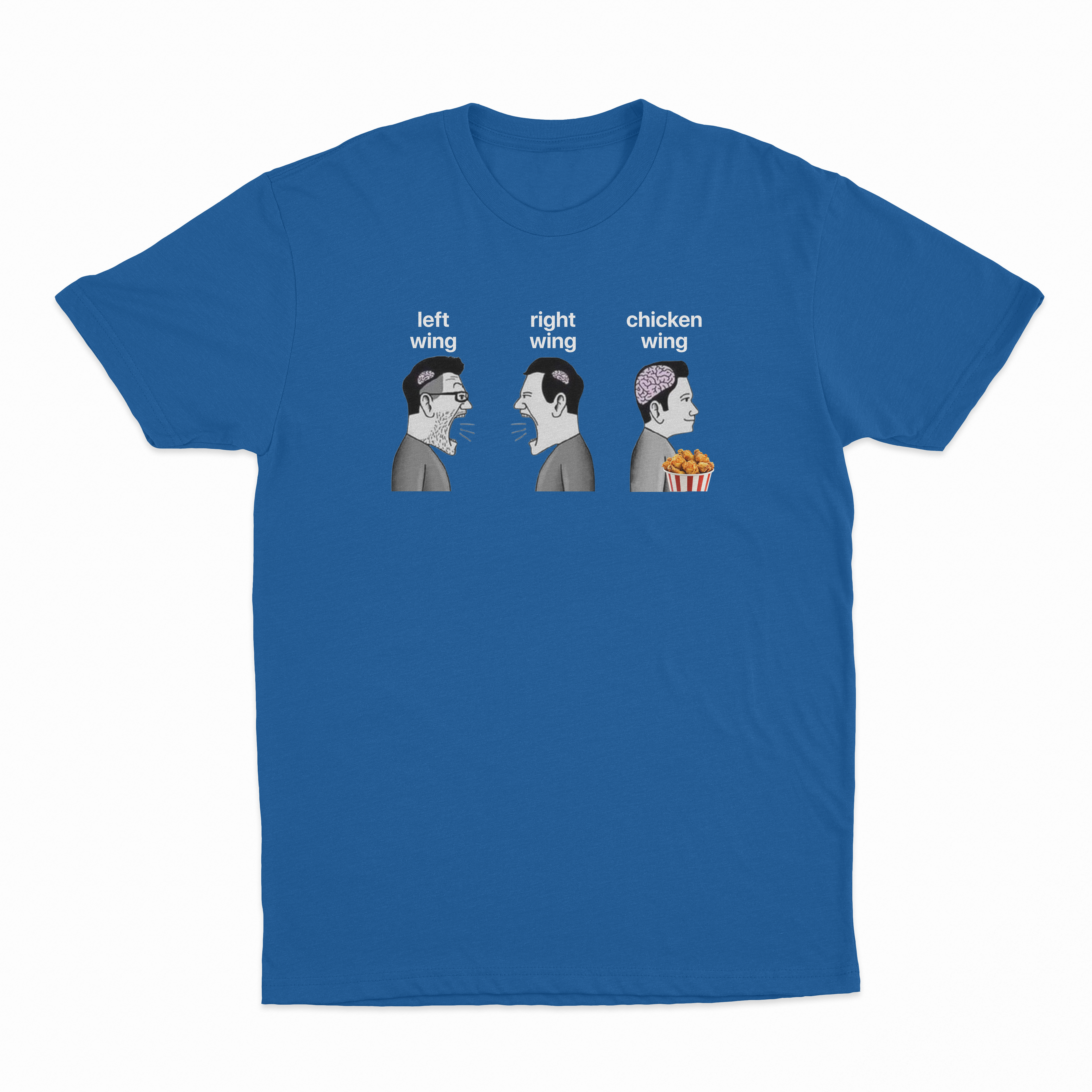 Left Wing Right Wing Chicken Wing T-Shirt