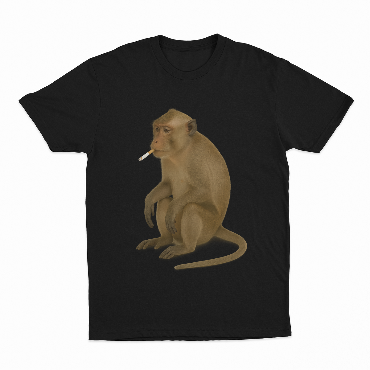 Monkey Smoking Cigarette T-Shirt