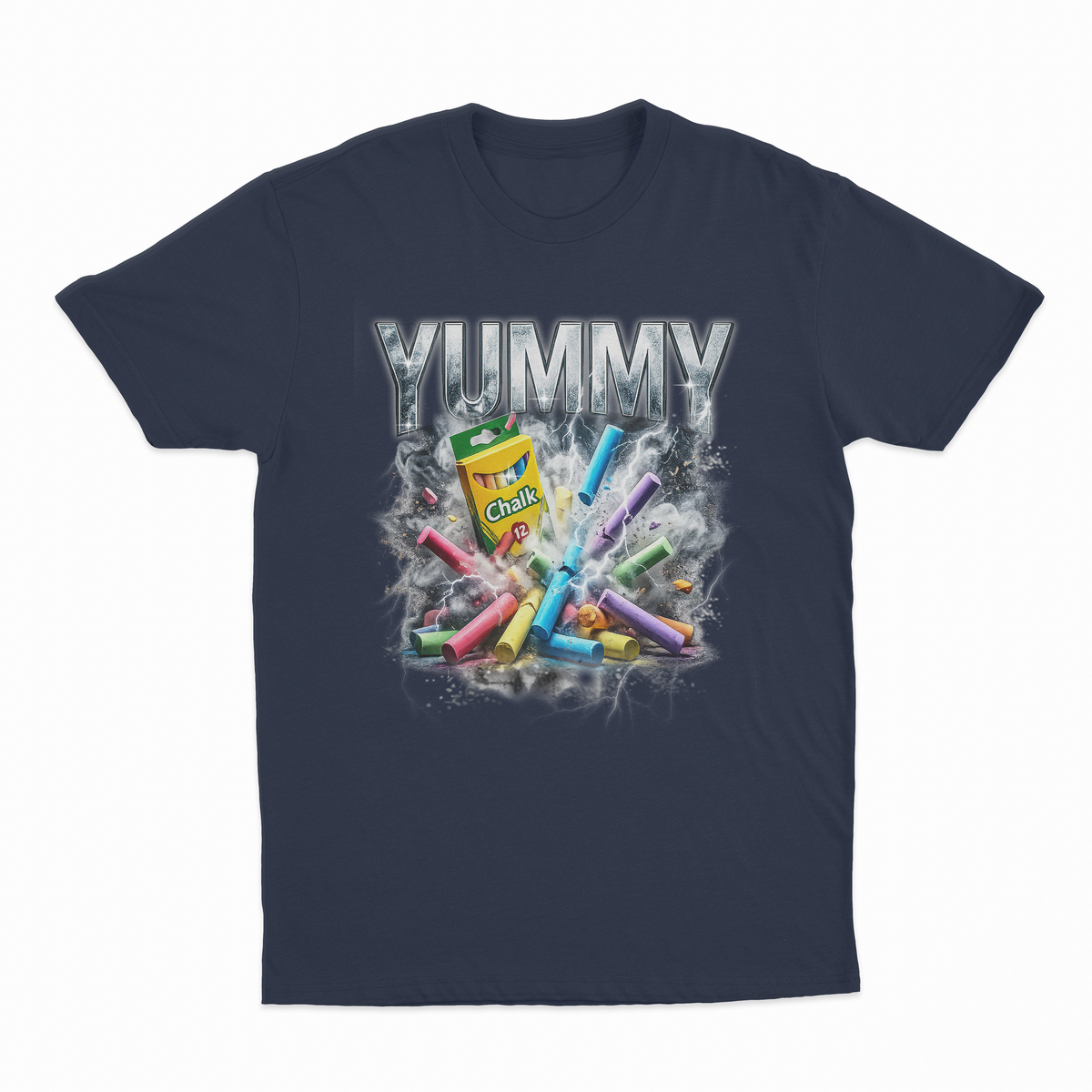 Yummy Chalk Vintage Rap T-Shirt